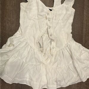 Vanessa Mooney white dress